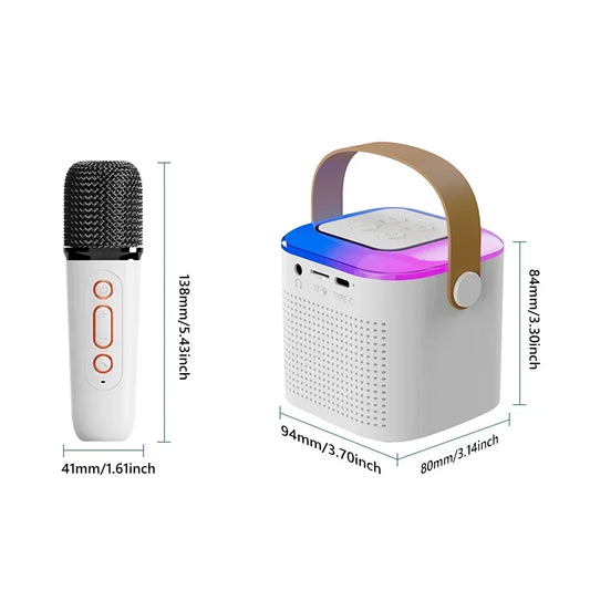 Portable Karaoke Machine Bluetooth System Wireless