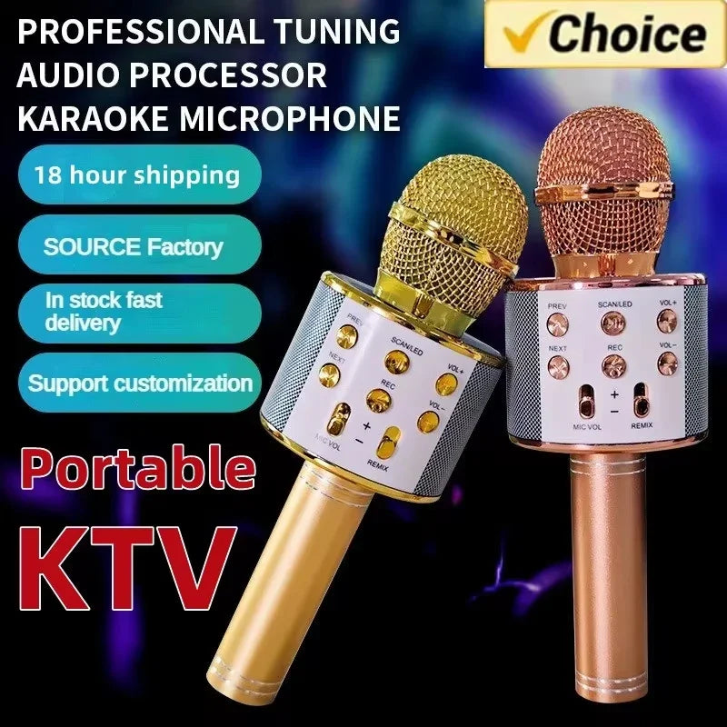 Handheld Wireless Karaoke Microphone