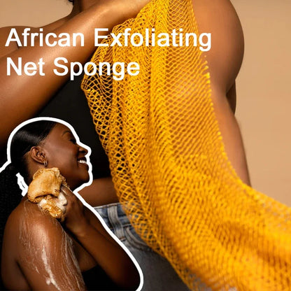 African Bath Scrubber Exfoliating Net