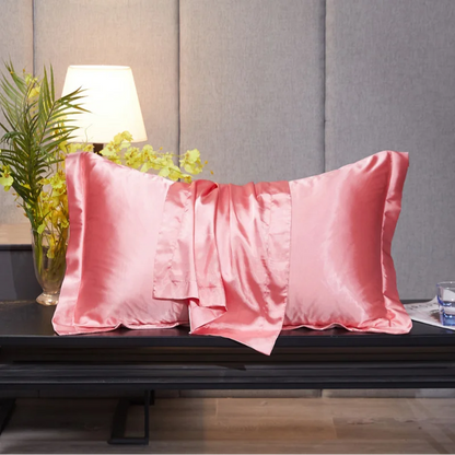 Silk Pillowcase Envelope Pillow Case Bedding Sleeping Pillow Cover Home Bedding Decor Pillow Case Cover