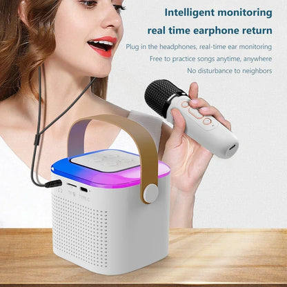 Portable Karaoke Machine Bluetooth System Wireless