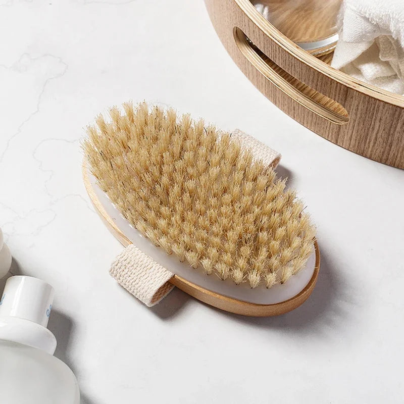 Dry Brush for smoothing skin