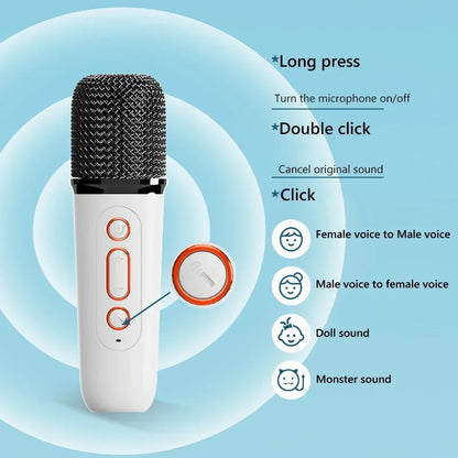 Portable Karaoke Machine Bluetooth System Wireless