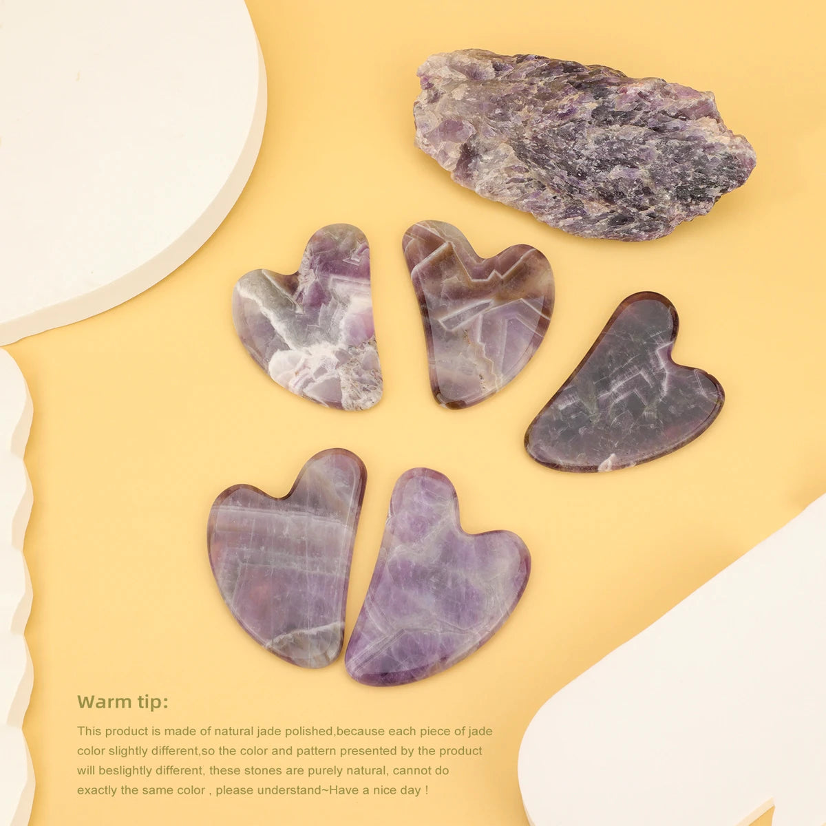 Gua Sha Massage Natural Stone