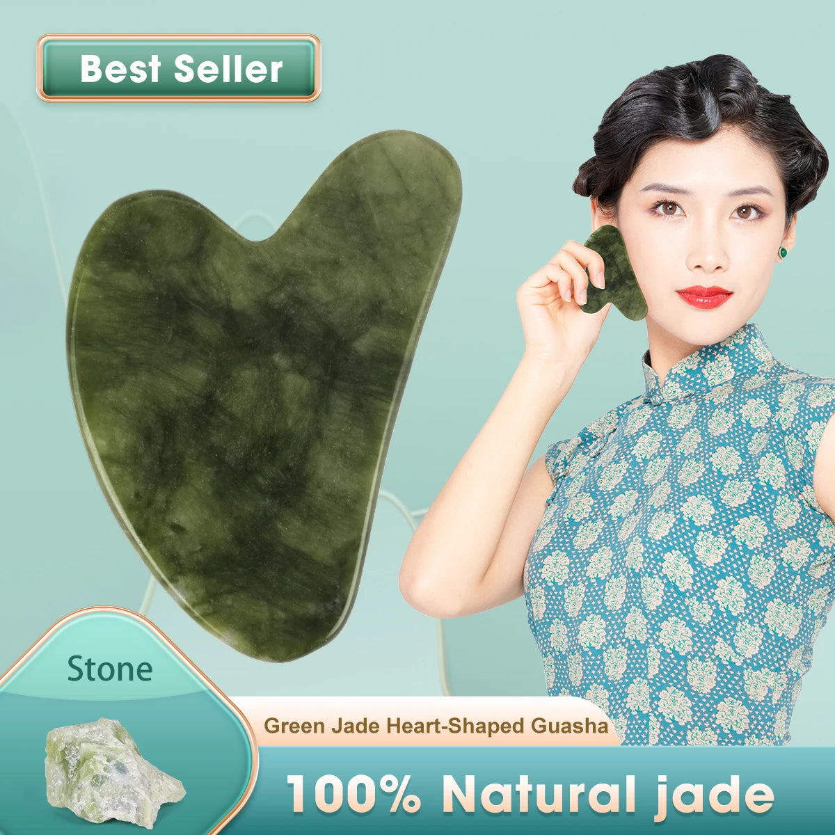 Gua Sha Massage Natural Stone