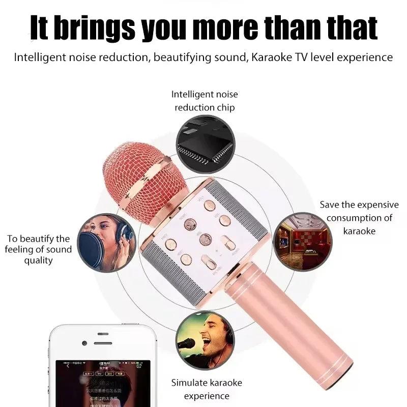 Handheld Wireless Karaoke Microphone