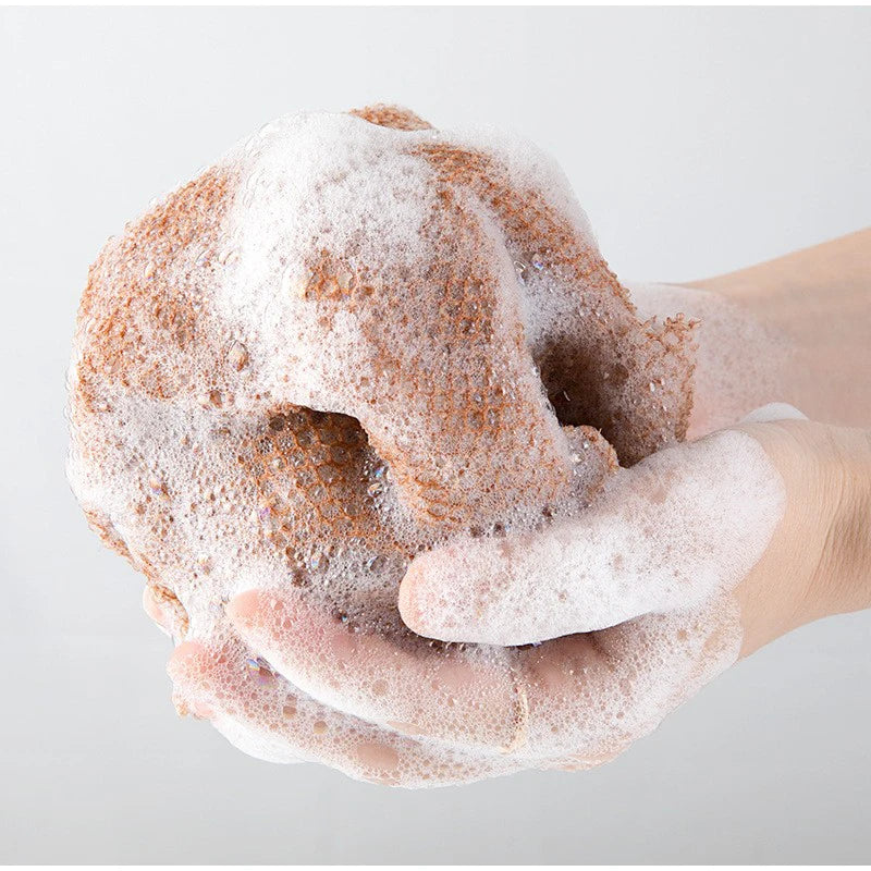 African Bath Scrubber Exfoliating Net